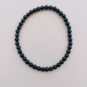 Pulsera de Shungite en bola de 4mm.