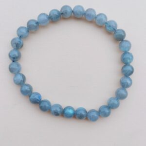 Pulsera de Labradorita en bola de 6mm.