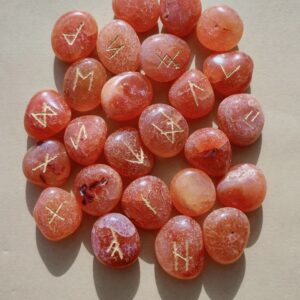 Runas de Agata Cornalina.