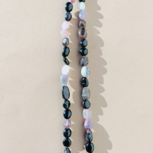 Collar de Turmalina de colores.