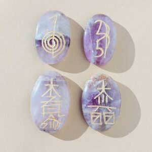 Juego de Reiki de Amatista.