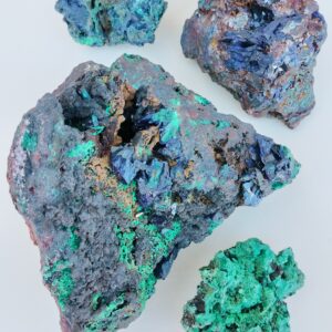 Drusa de Azurita y Malaquita.