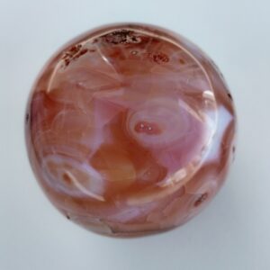 Esfera de Agata Cornalina.