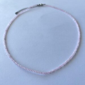 Gargantilla Cuarzo Rosa